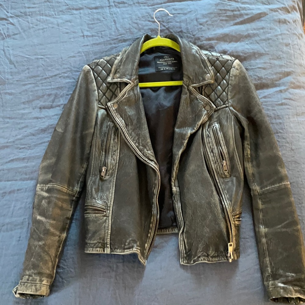 All Saints Leather Jacket